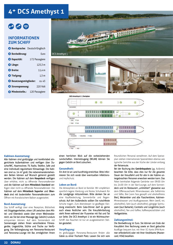 Feiertage Donau DCS Amethyst1 2025
