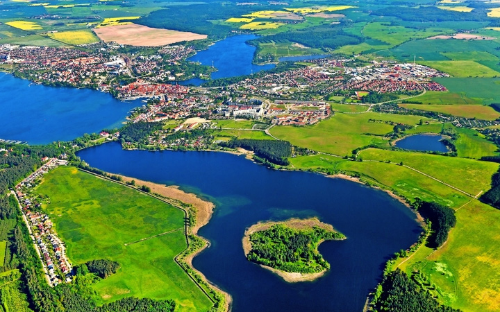 Kurzentrum Warenluftaufnhame