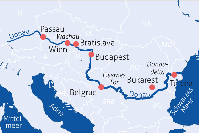 Donau Kreuzfahrt