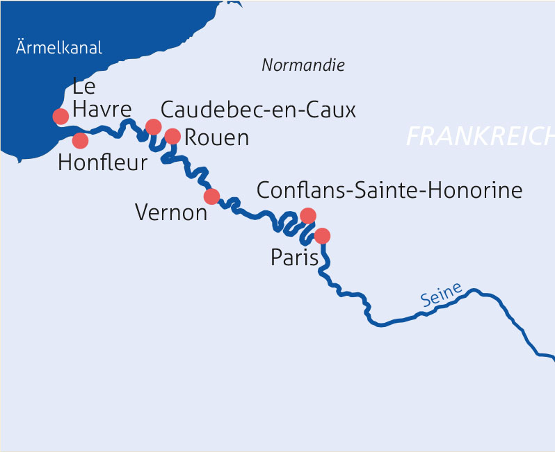 Seine Kreuzfahrt