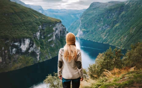 Der hohe Norden Europas - VASCO DA GAMA am Geirangerfjord