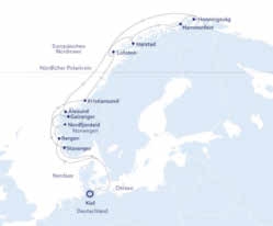 Der hohe Norden Route