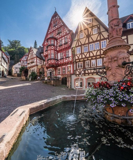Miltenberg am Main - schönste Fachwerkstadt Frankens mit Wandervogel Kurreisen